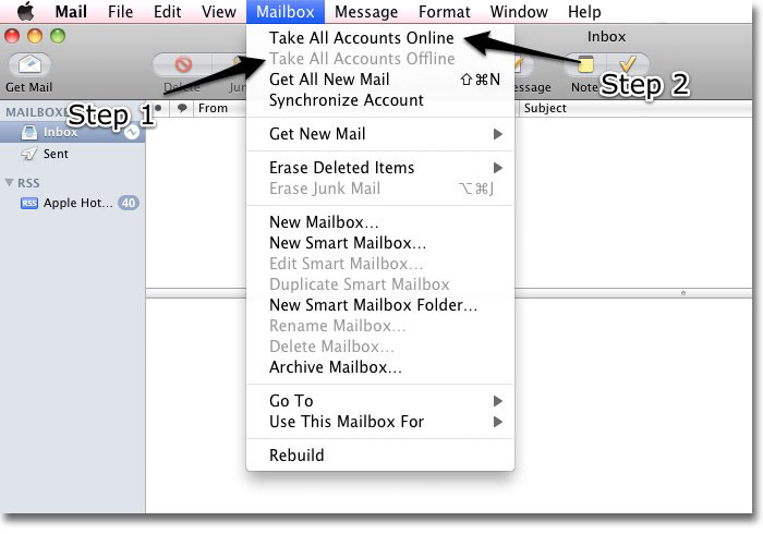 can turn off ssl in mac mail sierra for pop3 account